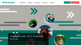 What Petparadise.com website looked like in 2022 (2 years ago)