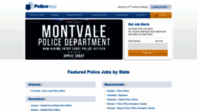 What Policeapp.com website looked like in 2022 (2 years ago)
