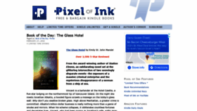 What Pixelofink.com website looked like in 2022 (2 years ago)