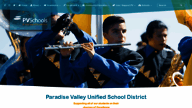 What Pvschools.net website looked like in 2022 (2 years ago)