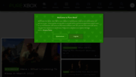 What Purexbox.com website looked like in 2022 (2 years ago)
