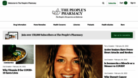 What Peoplespharmacy.com website looked like in 2022 (2 years ago)
