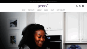 What Proovtest.com website looked like in 2022 (2 years ago)