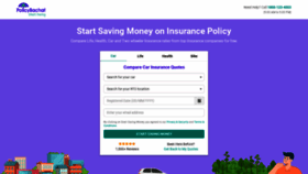 What Policybachat.com website looked like in 2022 (2 years ago)