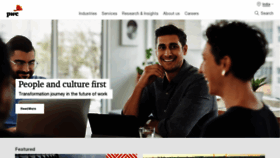 What Pwc.in website looked like in 2022 (2 years ago)