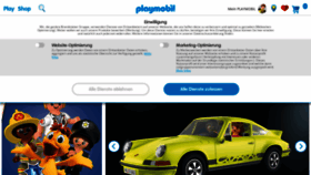 What Playmobil.de website looked like in 2022 (2 years ago)