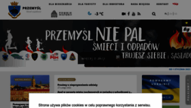 What Przemysl.pl website looked like in 2022 (2 years ago)