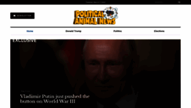 What Politicalanimalnews.com website looked like in 2022 (2 years ago)