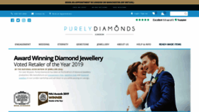What Purelydiamonds.co.uk website looked like in 2022 (2 years ago)