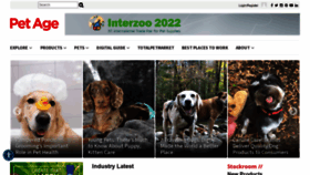 What Petage.com website looked like in 2022 (2 years ago)