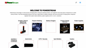 What Powerstream.com website looked like in 2022 (2 years ago)