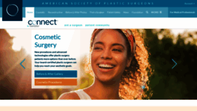 What Plasticsurgery.org website looked like in 2022 (2 years ago)