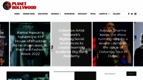 What Planetbollywood.com website looked like in 2022 (2 years ago)
