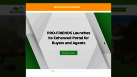 What Portal.profriends.com website looked like in 2022 (2 years ago)