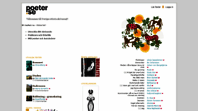What Poeter.se website looked like in 2022 (2 years ago)