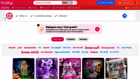 What Picmix.com website looked like in 2022 (2 years ago)