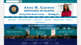 What Pbctax.com website looked like in 2022 (2 years ago)