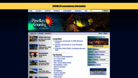 What Pinellascounty.org website looked like in 2022 (2 years ago)