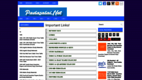 What Padasalai.net website looked like in 2022 (2 years ago)