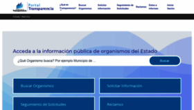 What Portaltransparencia.cl website looked like in 2022 (2 years ago)