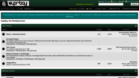 What Pirates-forum.org website looked like in 2022 (3 years ago)
