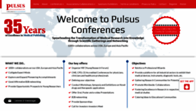What Pulsusconference.com website looked like in 2022 (2 years ago)