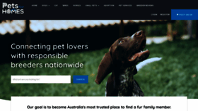 What Petsforhomes.com.au website looked like in 2022 (2 years ago)
