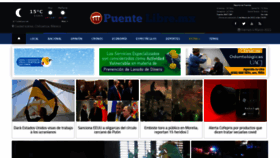 What Puentelibre.mx website looked like in 2022 (4 years ago)