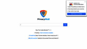What Privacywall.org website looked like in 2022 (2 years ago)