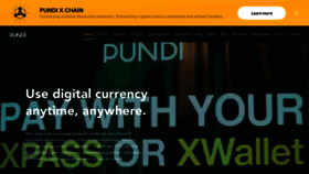 What Pundix.com website looked like in 2022 (2 years ago)