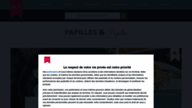 What Papillesetpupilles.fr website looked like in 2022 (2 years ago)