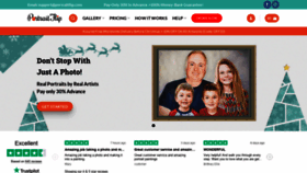 What Portraitflip.com website looked like in 2022 (2 years ago)
