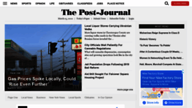 What Post-journal.com website looked like in 2022 (2 years ago)
