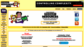 What Primaryresources.co.uk website looked like in 2022 (2 years ago)