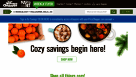 What Pricechopper.com website looked like in 2022 (2 years ago)