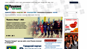 What Pushkino.tv website looked like in 2022 (2 years ago)