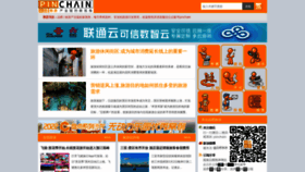 What Pinchain.com website looked like in 2022 (2 years ago)