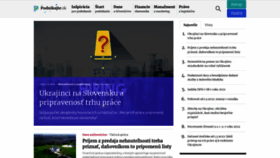 What Podnikajte.sk website looked like in 2022 (2 years ago)
