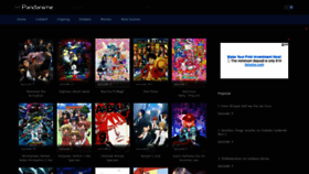 What Pandanime.me website looked like in 2022 (2 years ago)