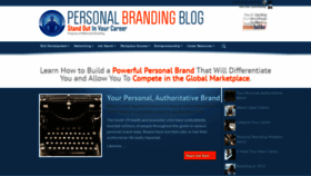 What Personalbrandingblog.com website looked like in 2022 (2 years ago)