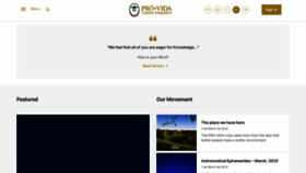 What Provida.net website looked like in 2022 (2 years ago)