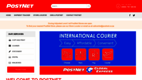 What Postnet.co.za website looked like in 2022 (2 years ago)