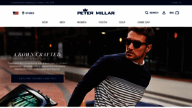 What Petermillar.com website looked like in 2022 (2 years ago)