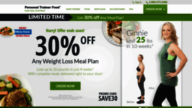 What Personaltrainerfood.com website looked like in 2022 (2 years ago)
