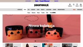 What Pakamera.pl website looked like in 2022 (2 years ago)