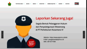 What Ptpn4.co.id website looked like in 2022 (2 years ago)