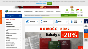What Profinfo.pl website looked like in 2022 (2 years ago)