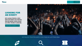 What Pineventz.com website looked like in 2022 (3 years ago)