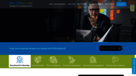 What Peopleworks.in website looked like in 2022 (3 years ago)