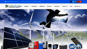 What Paksolarservices.com website looked like in 2022 (2 years ago)